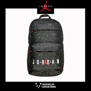 jordan splatter stars backpack